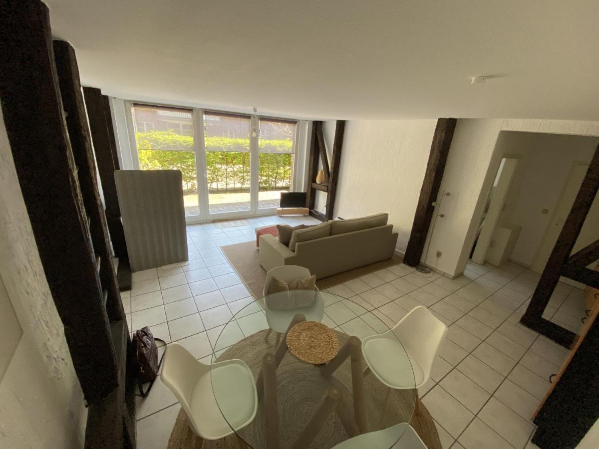 Denkmalschutz - Zentral - Haustiere - Messe Apartment Neuss Ngoại thất bức ảnh