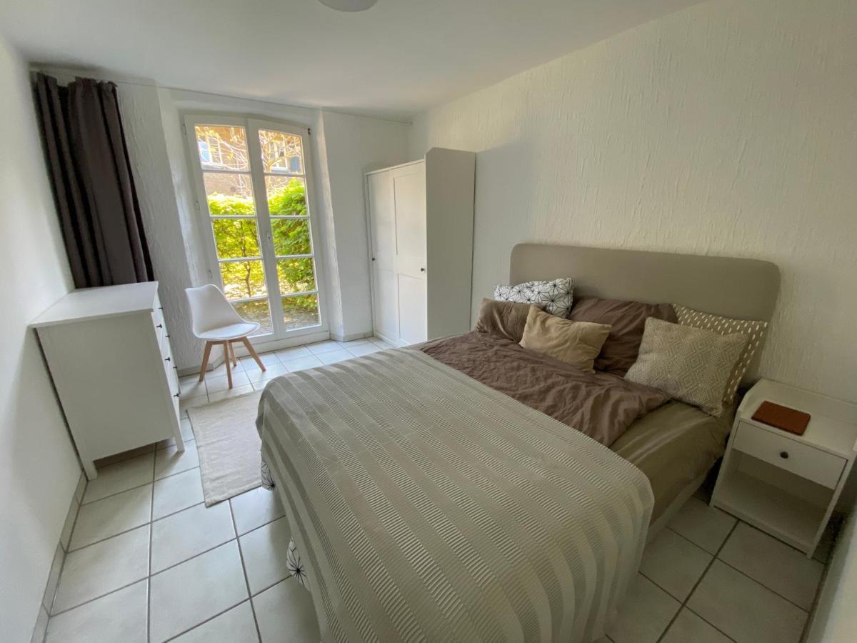 Denkmalschutz - Zentral - Haustiere - Messe Apartment Neuss Ngoại thất bức ảnh
