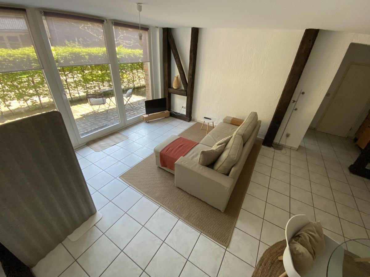 Denkmalschutz - Zentral - Haustiere - Messe Apartment Neuss Ngoại thất bức ảnh